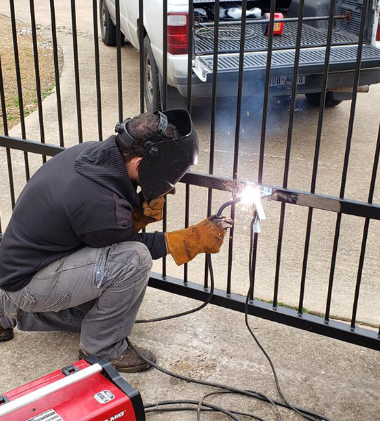 Welding service and gate repair